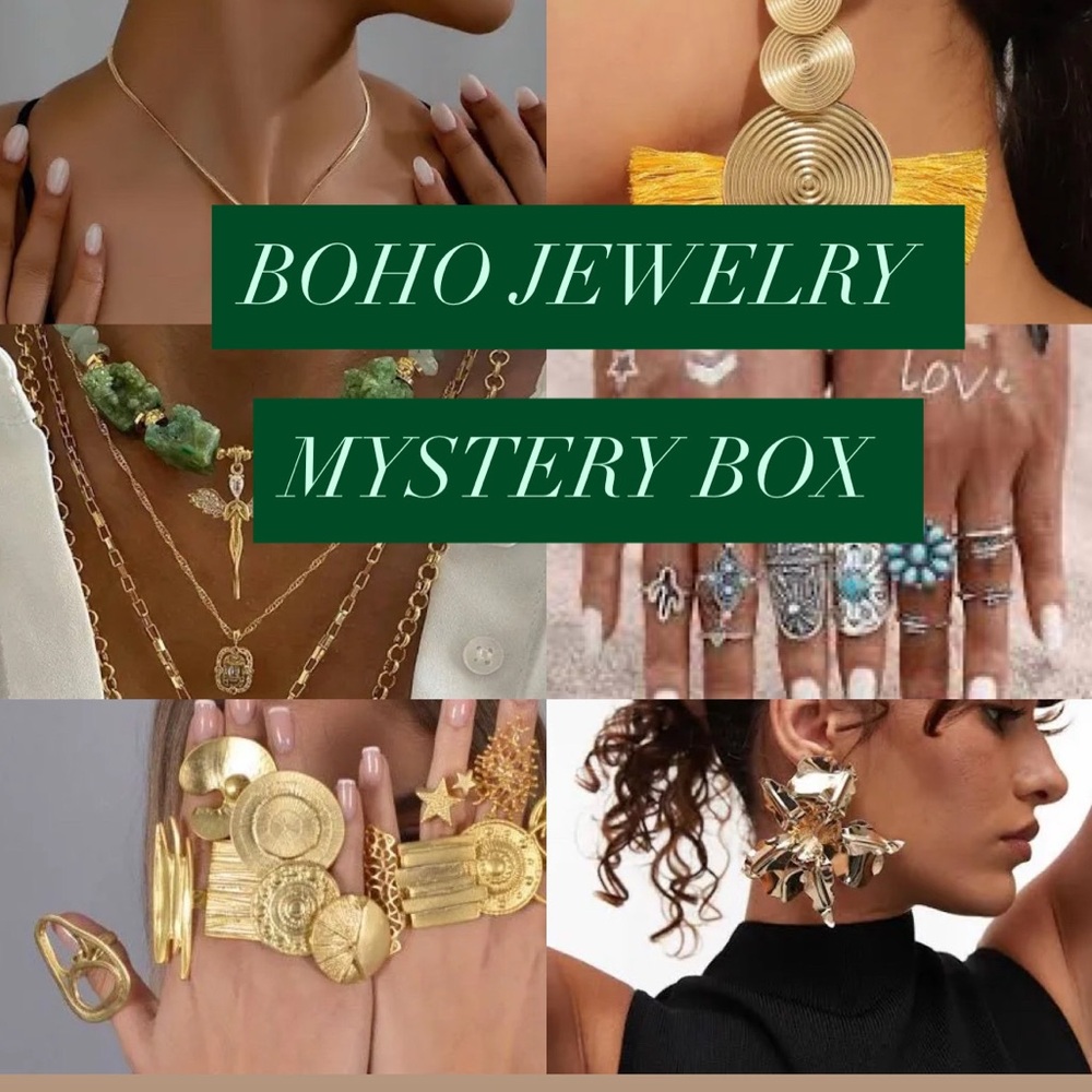 ❌MOVING SALE🌸 WOMAN 5 LB JEWELRY MYSTERY BOX NEW